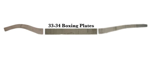 1933-34 Ford Frame Rail Boxing Plate
10 gauge