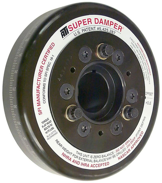 Super Damper Harmonic Balancer 6.325" Dia. SFI Approved
Suit SB Chev, Internal Balance With Standard OEM Front & Inner Shell, 3-Ring