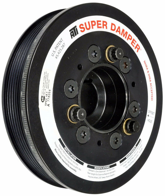 Super Damper Harmonic Balancer SFI Approved
Suit Toyota 2JZGTE, 6 Groove