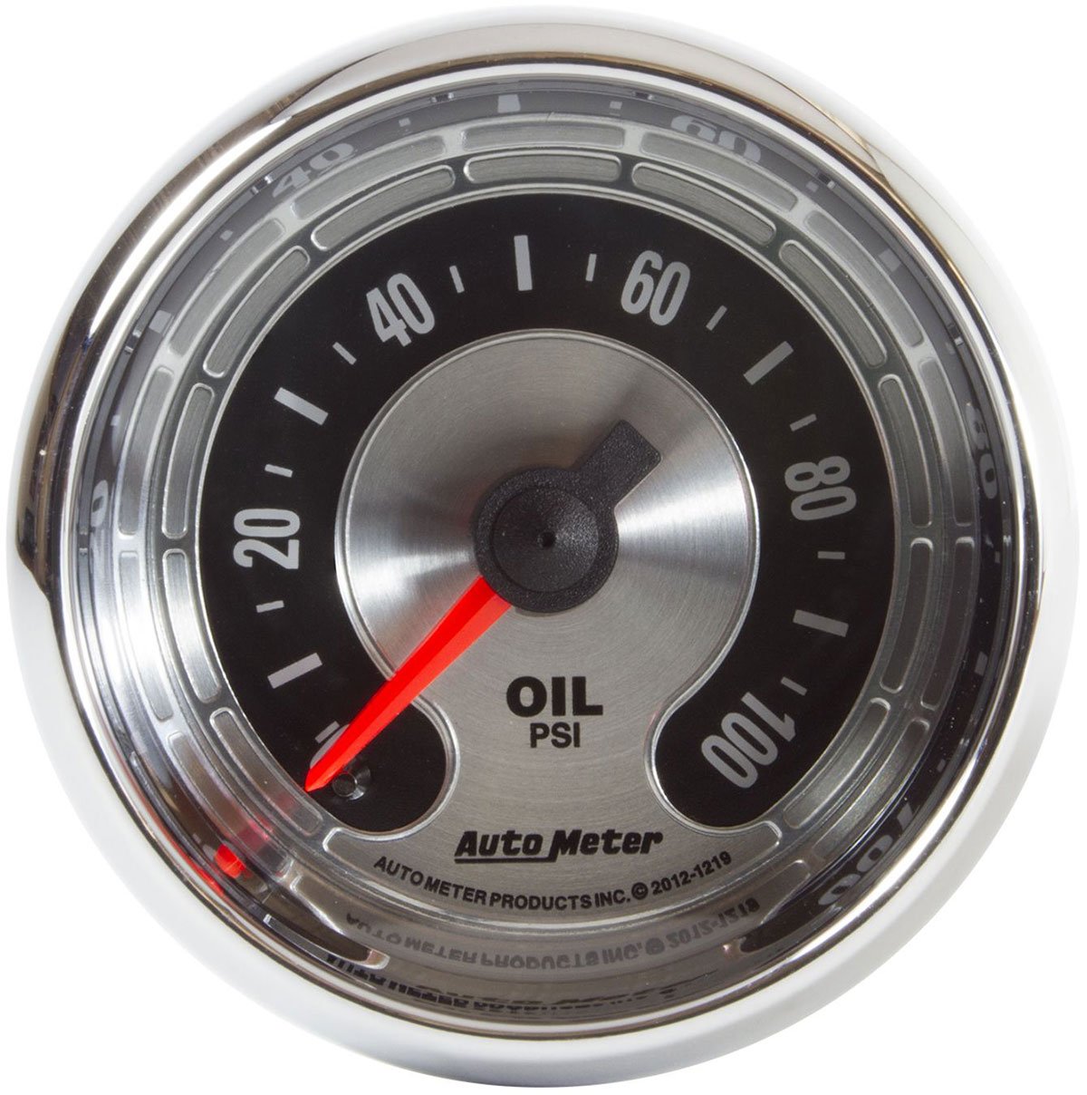 American Muscle Oil Pressure Gauge
2-1/16", Full Sweep Mechanical, 0-100 psi