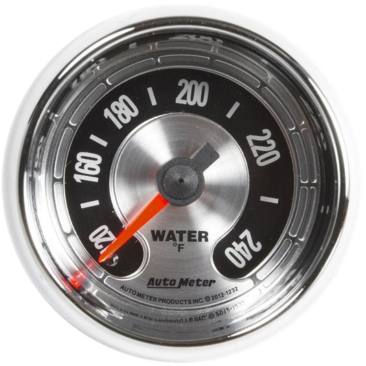 American Muscle Water Temperature Gauge
2-1/16", Full Sweep Mechanical, 120-240°F