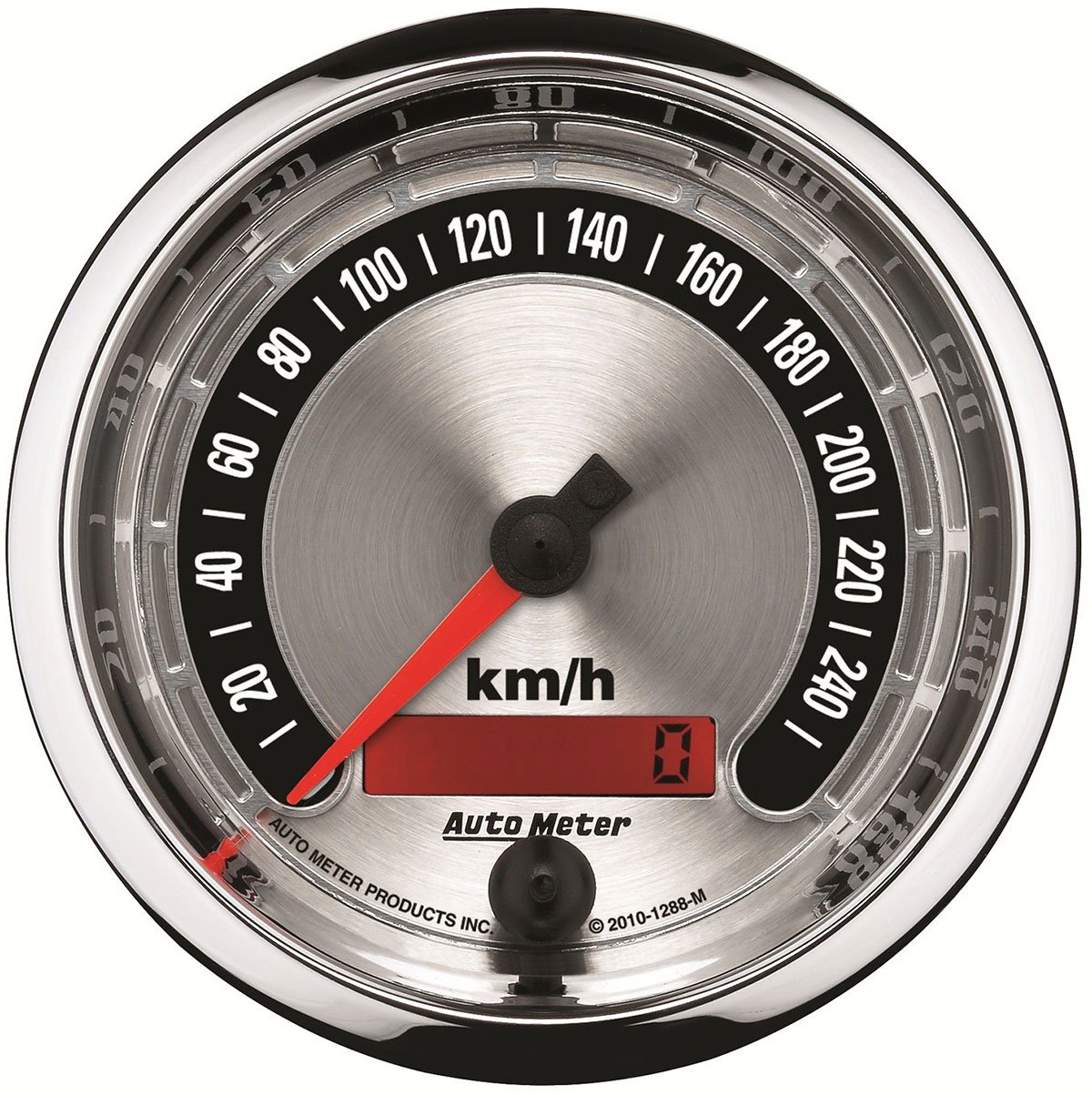 American Muscle Speedometer
0-260 KPH, 3-3/8". In-Dash