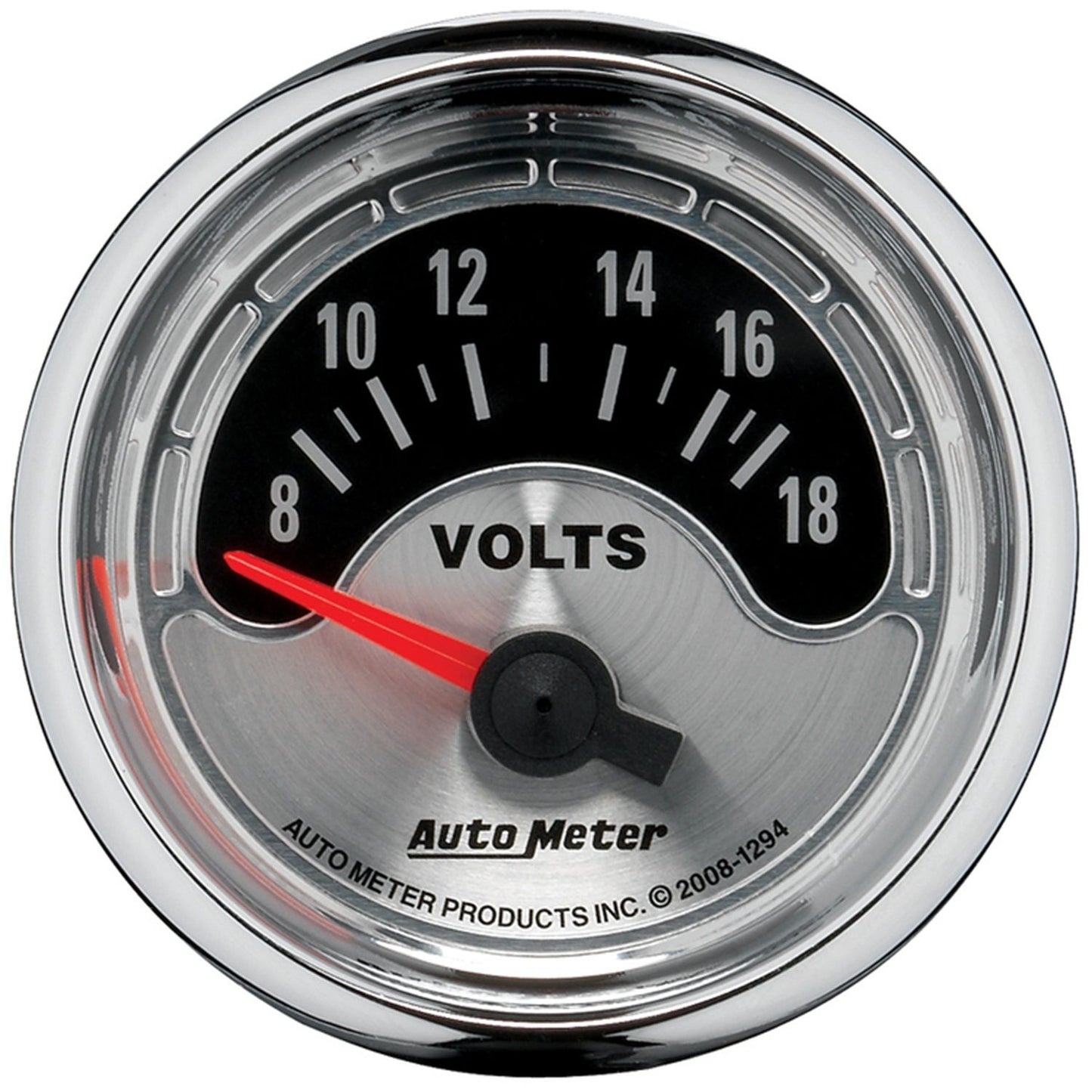 American Muscle Voltmeter Gauge
2-1/16", 8-18 volts, Short Sweep Electric