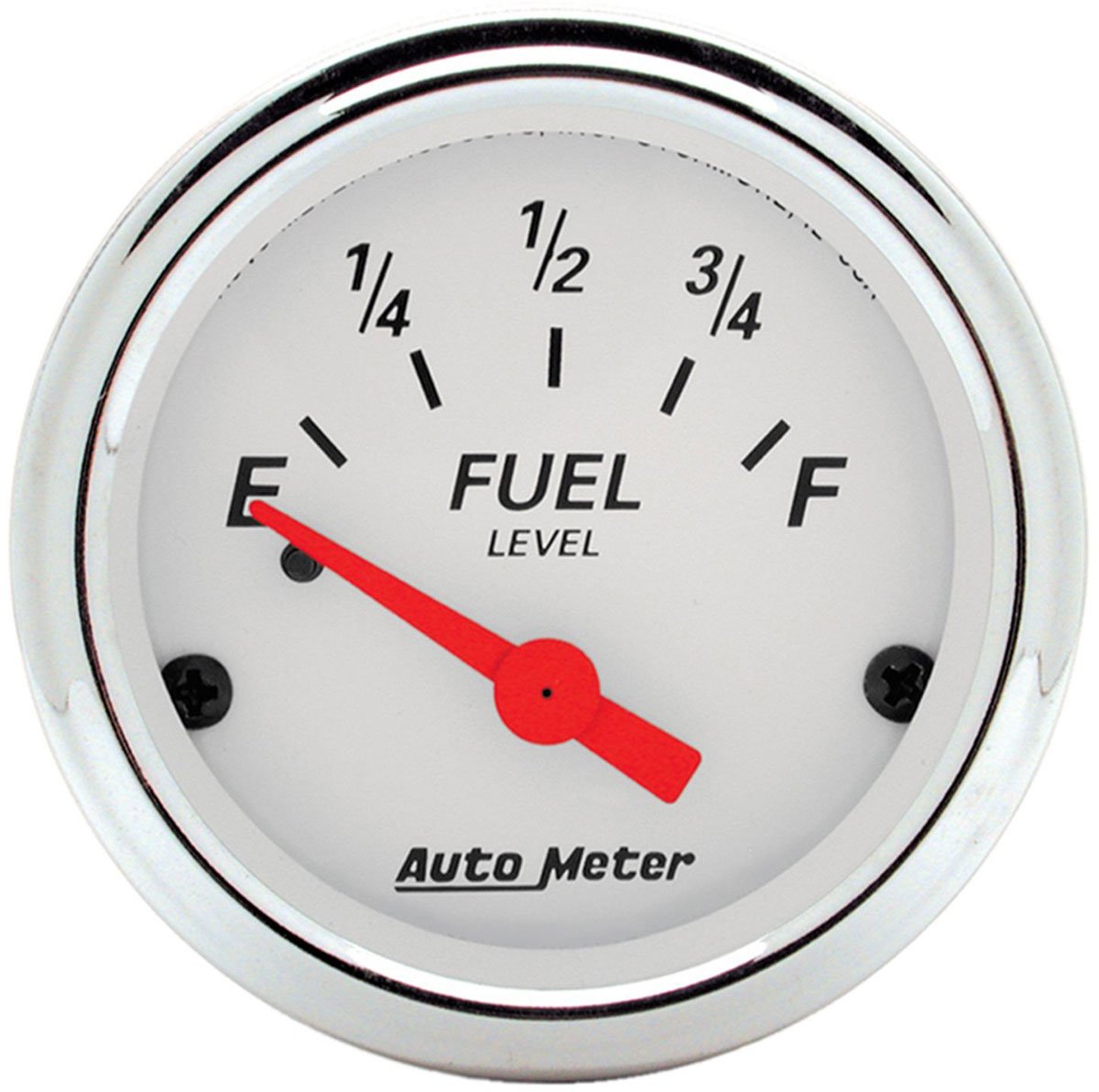 Arctic White Series Fuel Level Gauge
2-1/16", Short Sweep Electric, GM, 0 ohms Empty/90 ohms Full