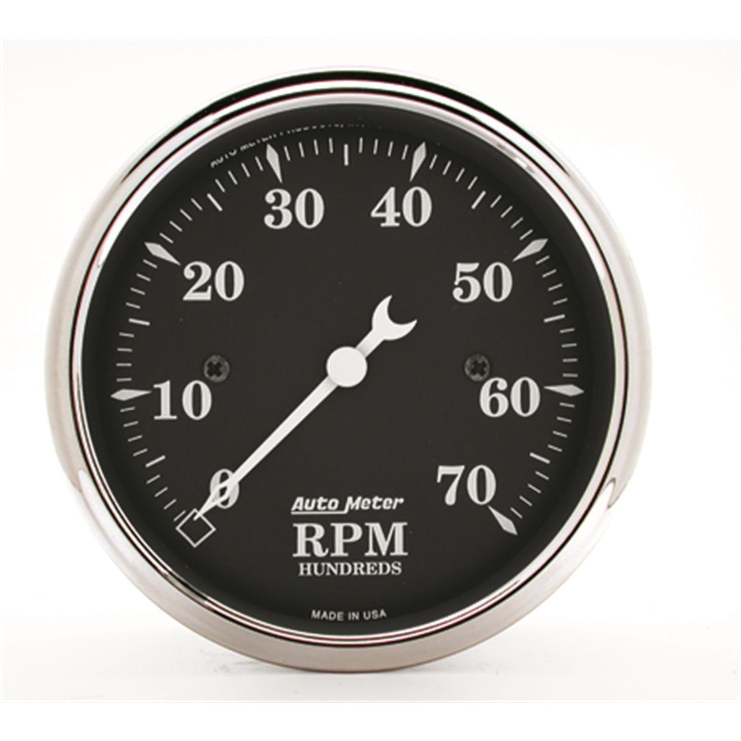 Old Tyme Black Tachometer  3-1/8", In-Dash, Electric, 0-7,000 rpm