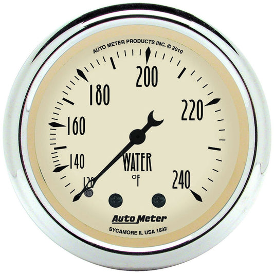 Antique Beige Series Water Temprature Gauge
2-1/16", Full Sweep Mechincal, 120-240 °F