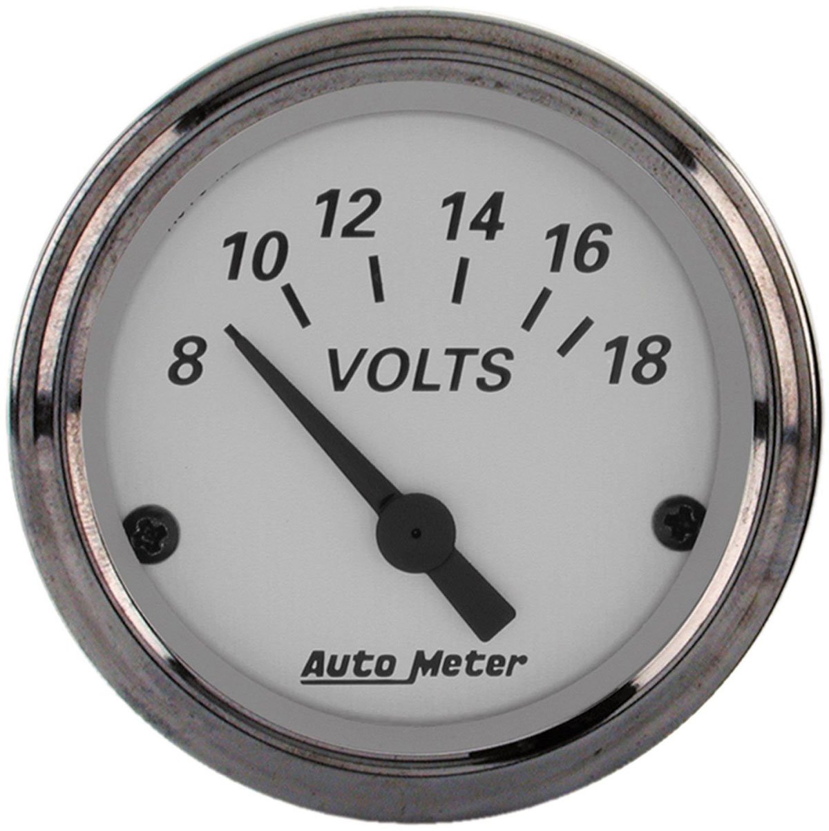 American Platinum Series Voltmeter
2-1/16", Short Sweep Electric, 8-18 volts