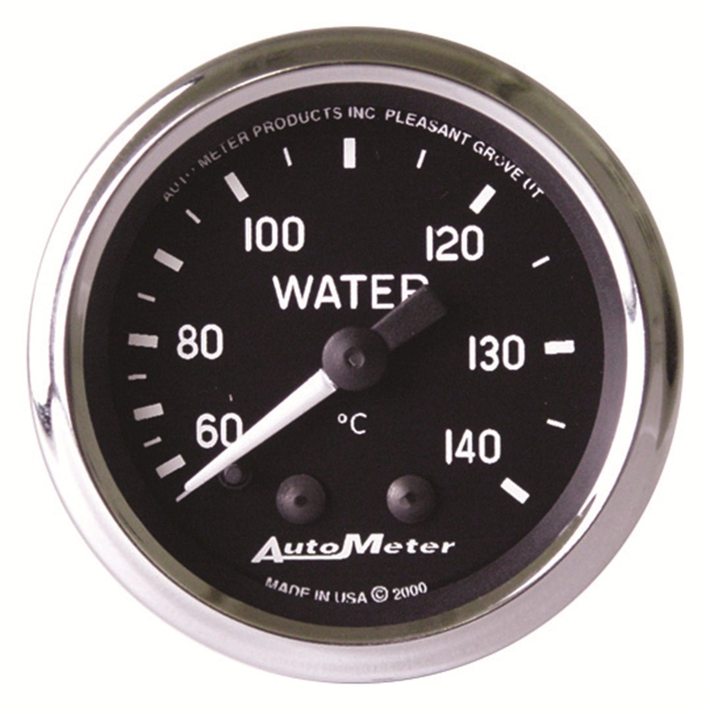 Cobra Series Water Temperature Gauge  2-1/16", Full Sweep Mechanical, 60-140°C