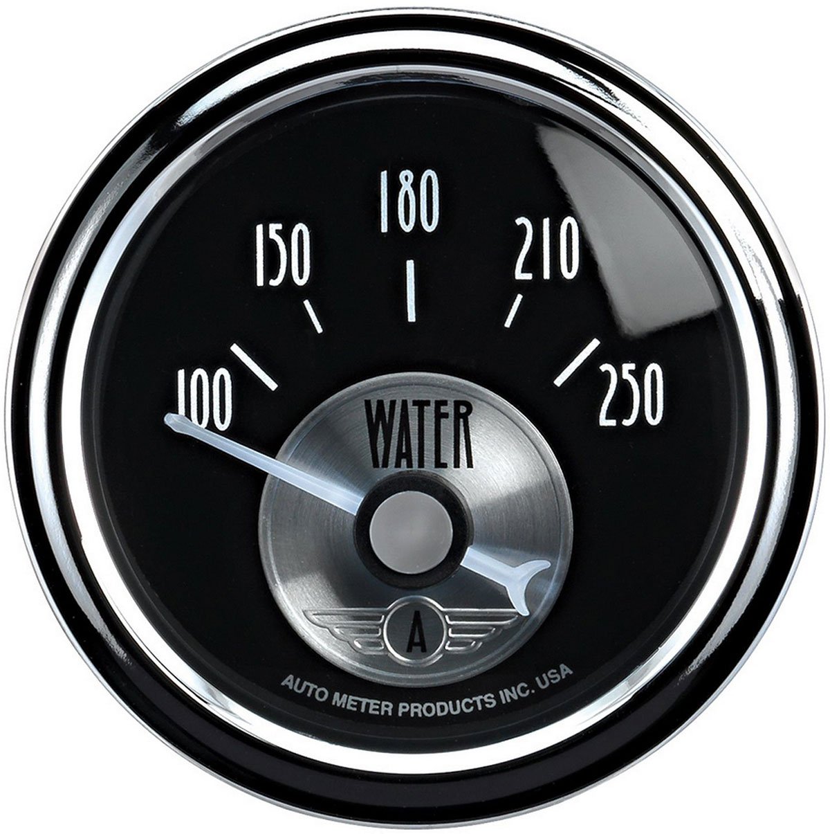 Prestige Series - Black Diamond Water Temperature Gauge
2-1/16", Short Sweep Electric 100-250°F