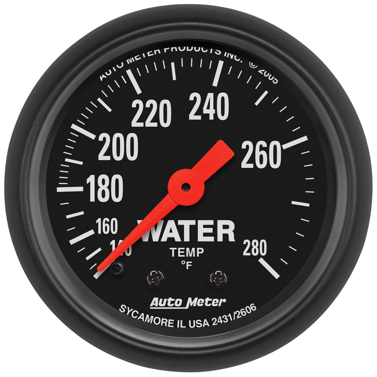 Z-Series Water Temperature Gauge
2-1/16", Full Sweep Mechanical, 140-280°F