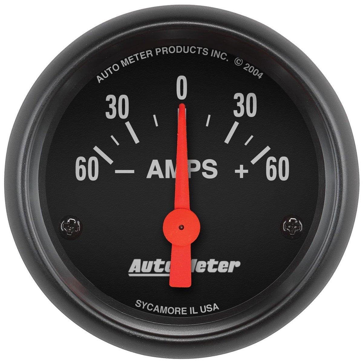 Z-Series Ammeter Gauge
2-1/16", Short Sweep Electric, 60-0-60 amps