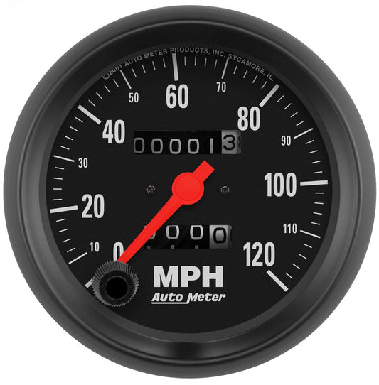 Z-Series Speedometer
3-3/8", In-Dash, Mechanical, 0-120 mph