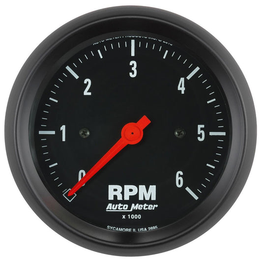 Z-Series Tachometer
3-3/8", In-Dash, 0-8,000 rpm