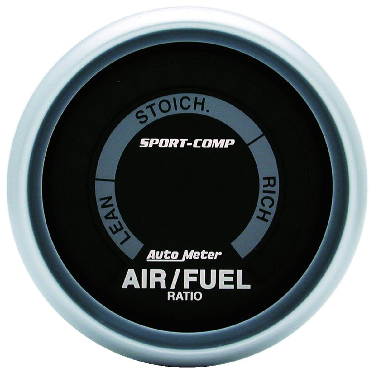 Sport-Comp Series Air/Fuel Ratio Gauge 2-1/16", Digital, Narrowband, Range: Lean-Rich