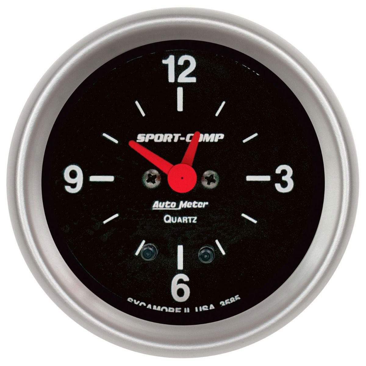 Sport-Comp Series Clock
2-5/8", Quartz with Second Hand