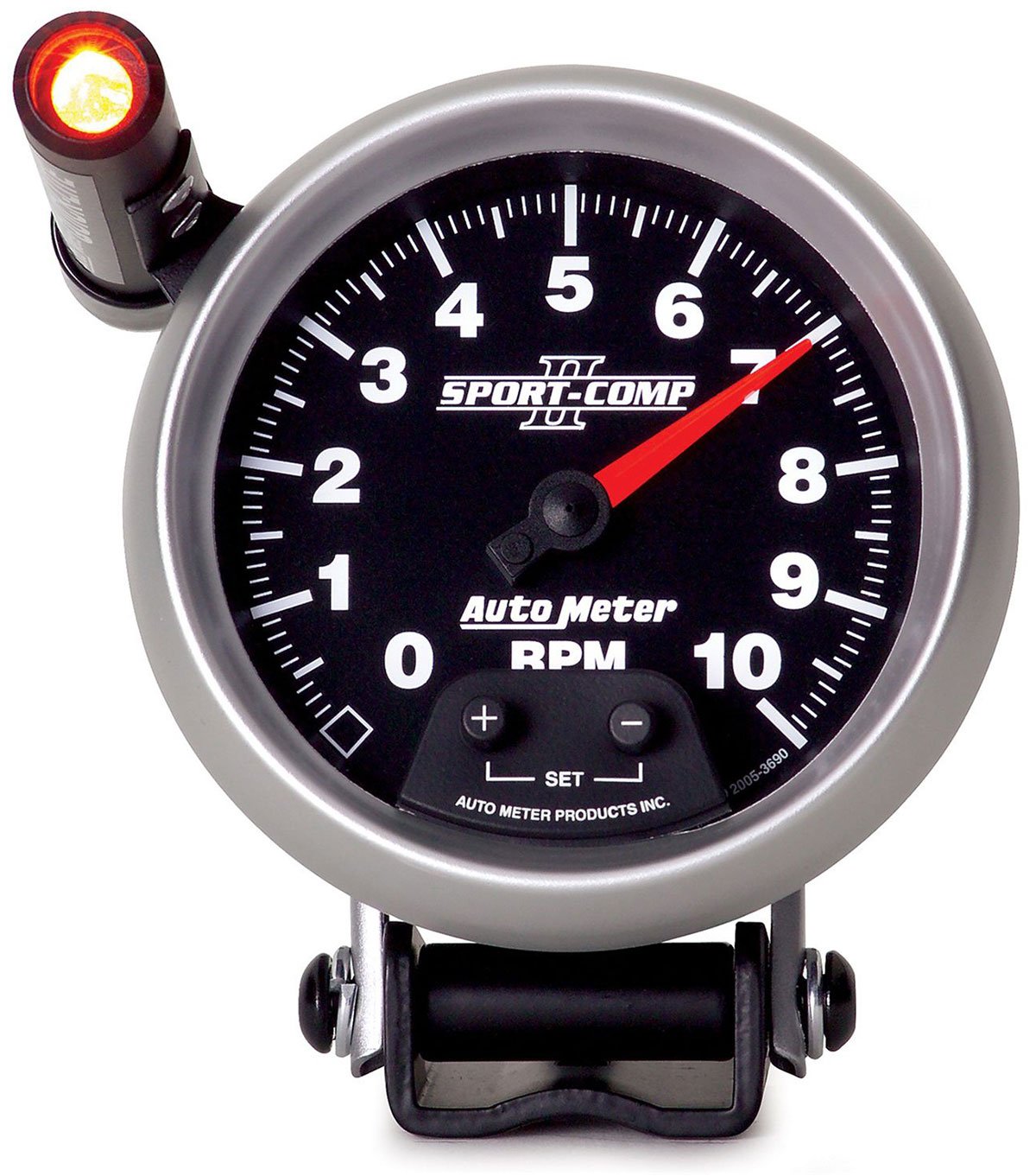 Sport-Comp II Mini-Monster Tachometer
3-3/4", Pedestal Mount, , 0-10,000 rpm