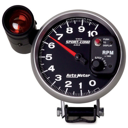 Sport-Comp II Shift-Lite Tachometer
5", Pedestal Mount, , 0-10,000 rpm