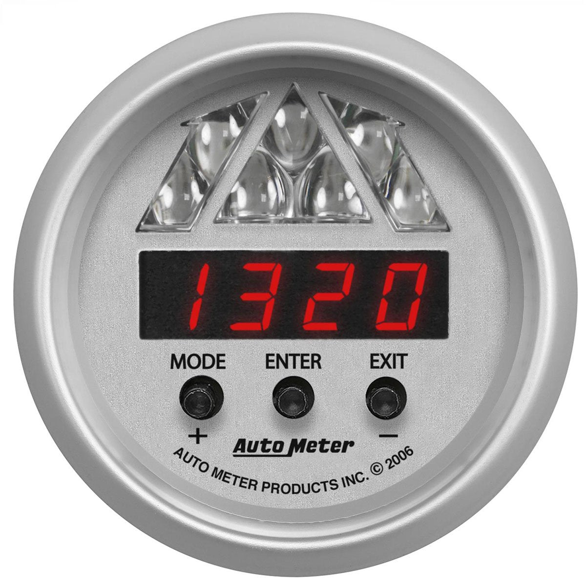 Level 2 Ultra-Lite Digital Pro Shift Light Gauge
In-Dash/Pod Mount, Externally Adjustable, Multicolour Lens