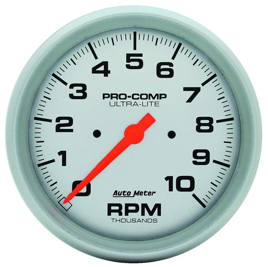 Ultra-Lite Series Tachometer
5", In-Dash, Electronic, 0-10,000 rpm