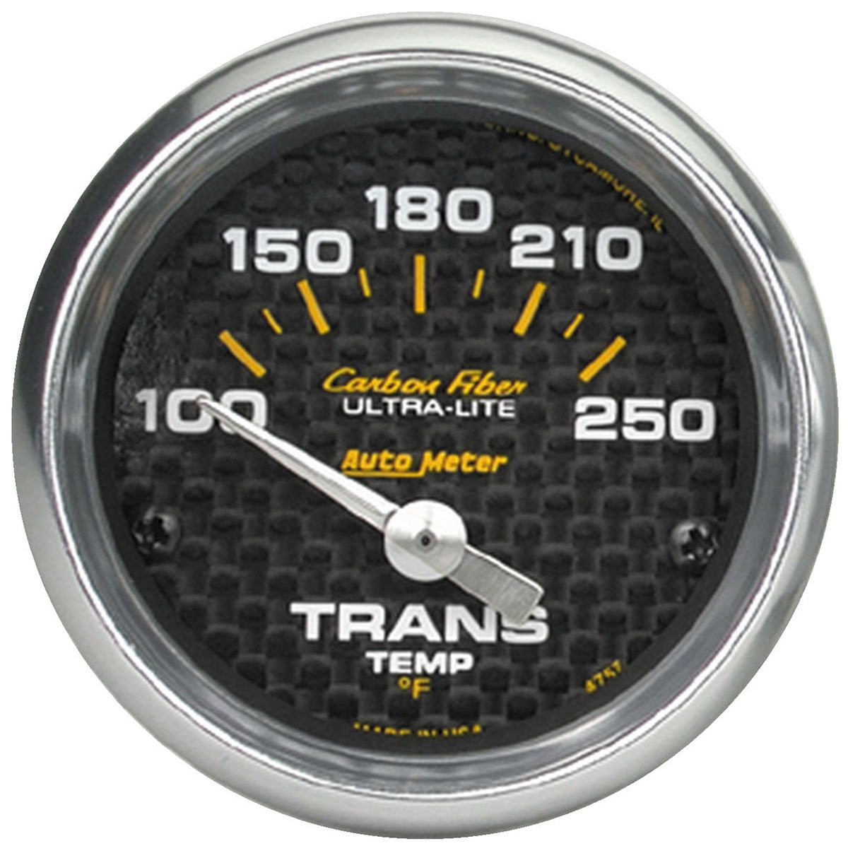 Carbon Fiber Series Transmission Temperature Gauge
2-1/16", Short Sweep Electric, 100-250°F