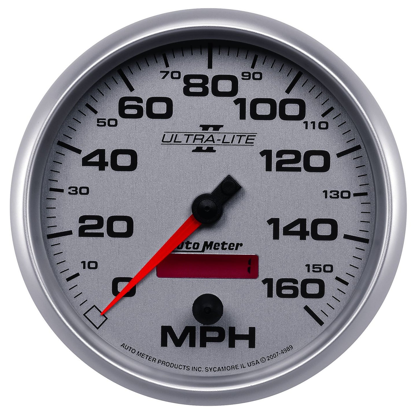 Ultra-Lite II Series Speedometer
5", In-Dash, Programmable, 0-160 mph