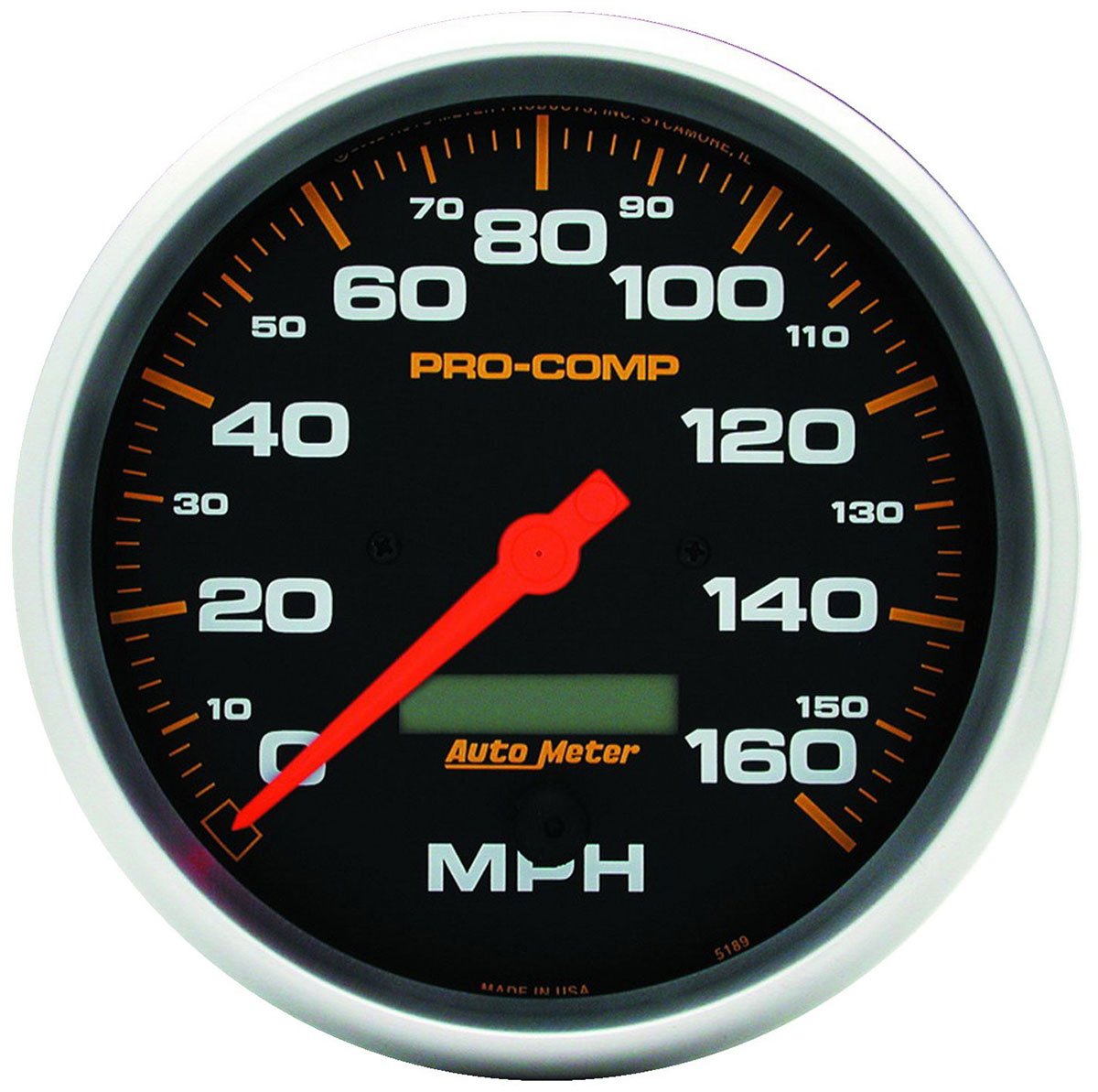 Pro-Comp Series Speedometer
5", In-Dash, Electric, Programmable, 0-160 mph