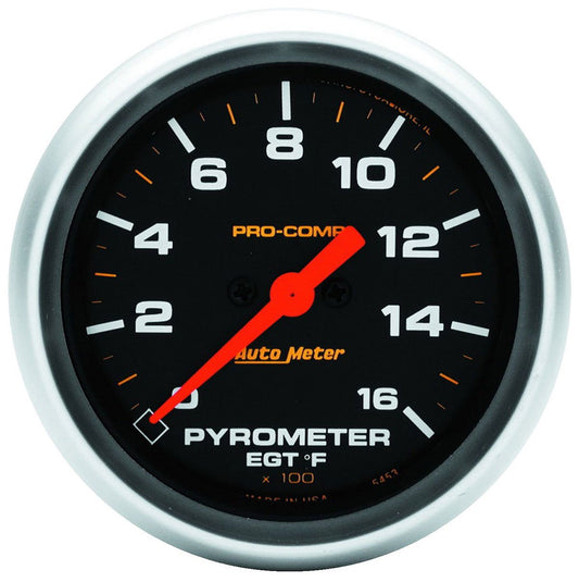 Pro-Comp Series Pyrometer Gauge
2-5/8", Full Sweep Electric, 0-1600°F