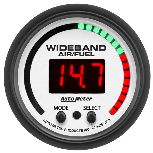 Phantom Series Air/Fuel Ratio Gauge
2-1/16", Digital, Wideband, Range: AFR or LAMBDA