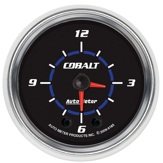 Cobalt Series Clock
2-1/16", Quartz movement, w/Second Hand