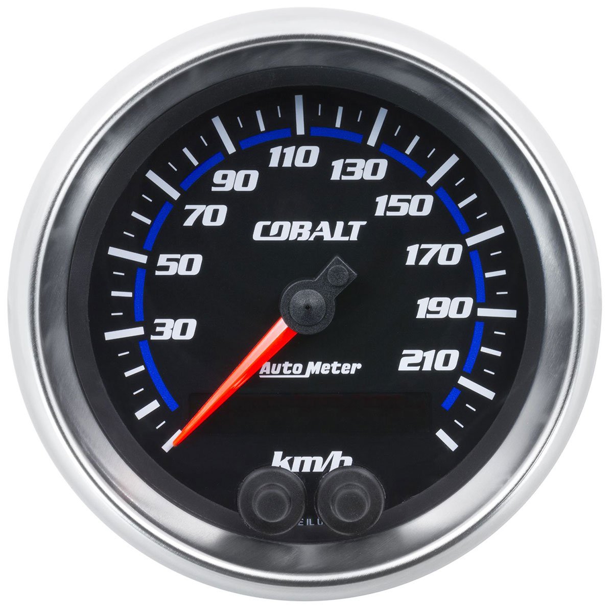 Cobalt Series GPS Speedometer
3-3/8", In-Dash, Metric, 0-225 kpm