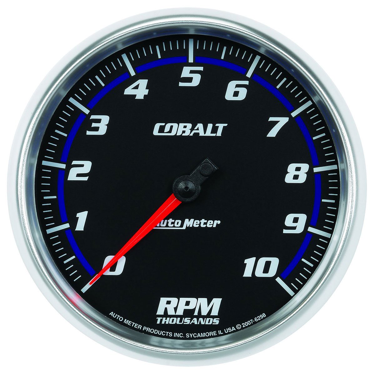 Cobalt Series Tachometer  5", In-Dash, 0-10,000 rpm