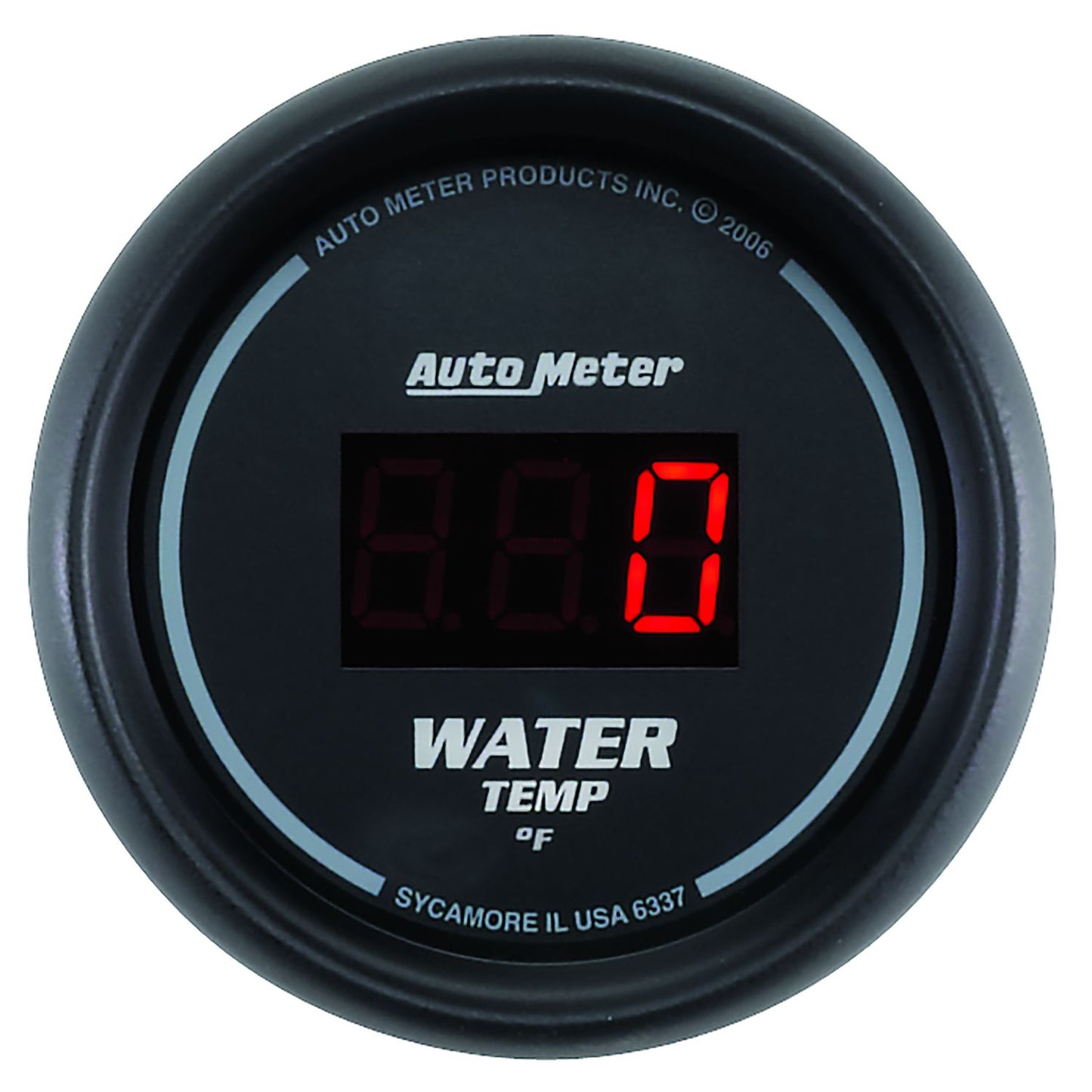 Sport-Comp Digital Series Water Temperature Gauge
Digital, In-dash, 2-1/16", 0-300°F