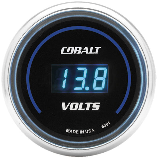 Cobalt Series Voltmeter Gauge
2-1/16", Digital, 8-18 Volts