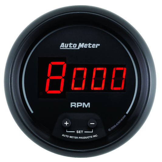 Sport-Comp Digital Series Tachometer
Digital, In-dash, 3-3/8", 0-10,000 rpm