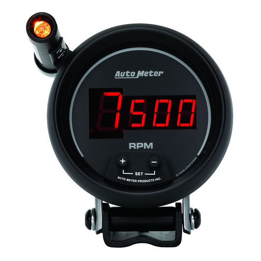 Sport-Comp Digital Series Tachometer Digital, Pedestal mount, 3-3/4", 0-10,000 rpm