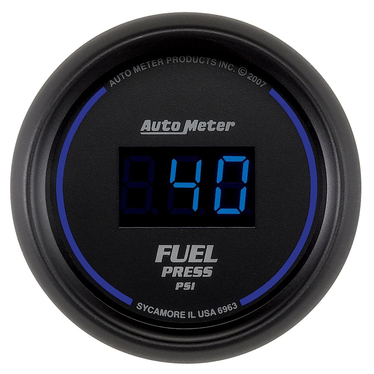 Cobalt Digital Series Fuel Pressure Gauge  Digital, In-dash, 2-1/16", 0-100 psi