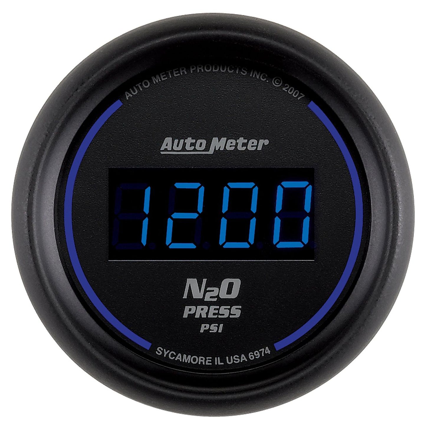 Cobalt Digital Series Nitrous Pressure Gauge
Digital, In-dash, 2-1/16", 0 - 1600 psi