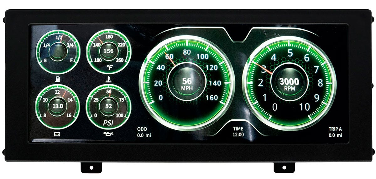 Invision 12.3" HDLCD Digital Display Dash
Universal Fitment.