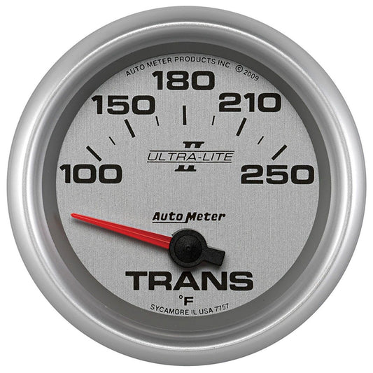 Ultra-Lite II Series Transmission Temperature Gauge
2-5/8", Short Sweep Electric, 100-250°F