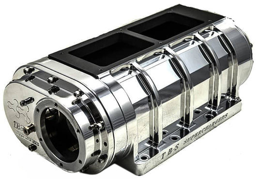 Billet 8-71 Blower
With 3-Lobe Billet High-Helix Rotors, Polished