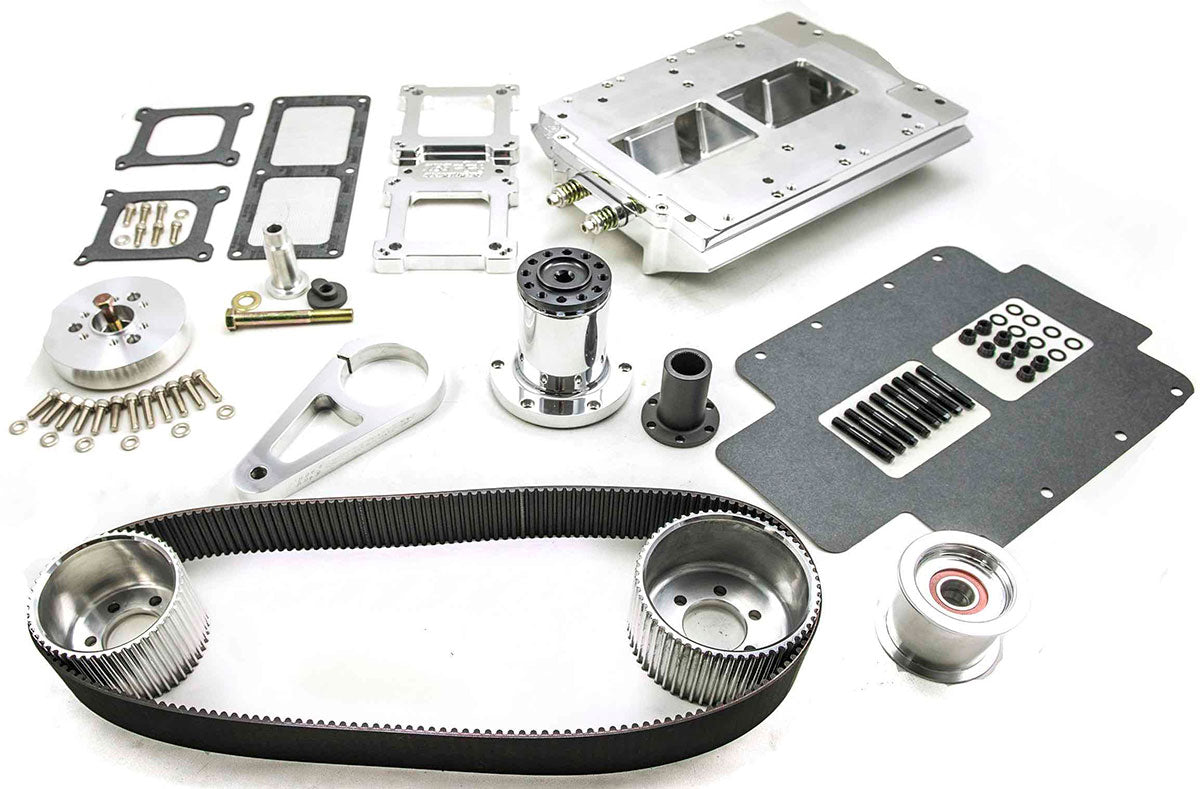 LS Blower Kit Carburetted - Polished Finish
Suit Rectangle Port Heads