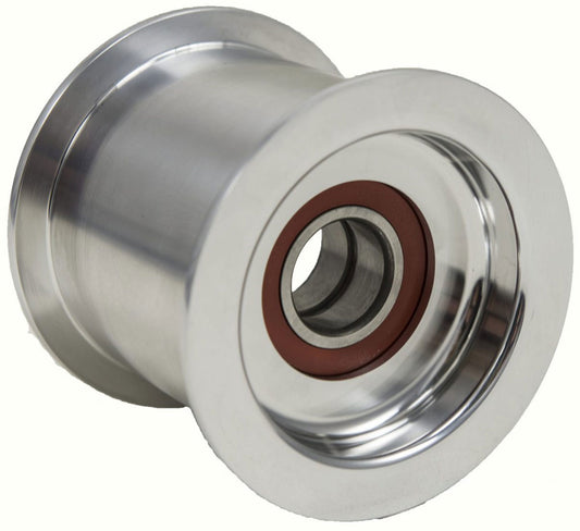 Idler Pulley Assembly
4" O.D x 2" Wide x 1-3/4" Length, Polished