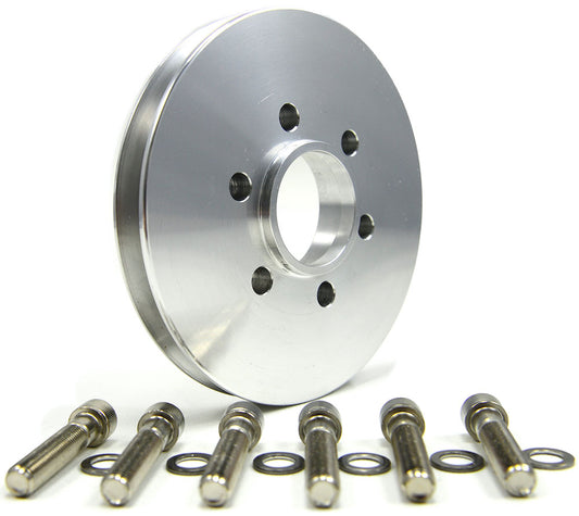 Accessory V-Pulley
Suit BB Chev With 6-Bolt Hub, 1V, Polished