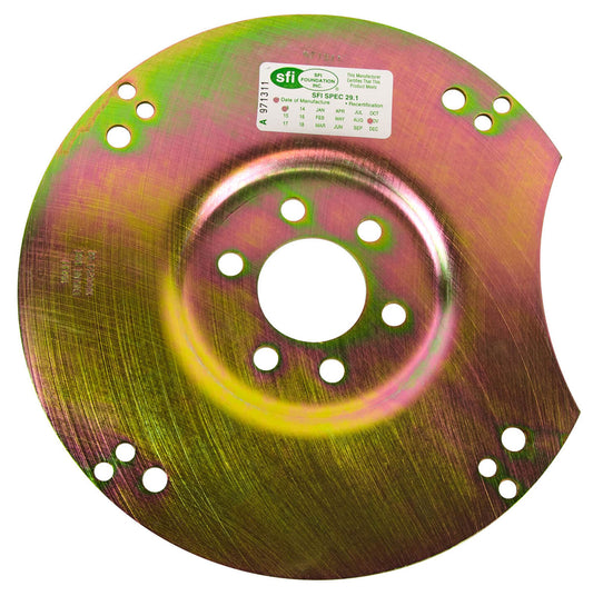 Flexplate - SFI Approved
Chrysler 383-440 (cast crank) with TF A-727, Externally balanced, no ring gear