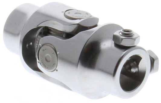 Borgeson Polished Stainless Steel Single Needle Bearing Universal Joint
3/4"-36 x 3/4"DD - Spline x Spline