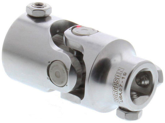 Borgeson Polished Stainless Steel Single Needle Bearing Universal Joint
3/4"DD x 1"DD - Spline x Spline