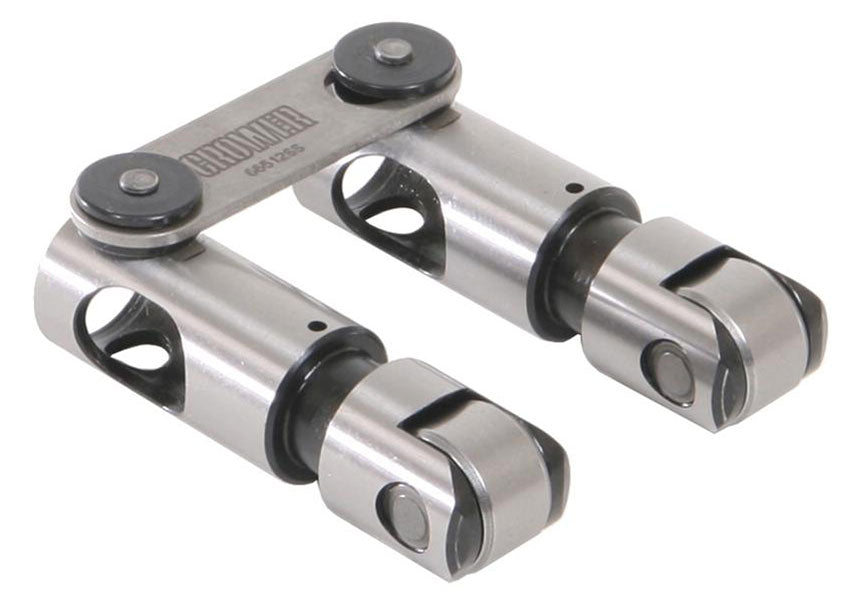 Full Body Solid Roller Lifters .842" dia./.750" Bearing
High Pressure Pin Oiling, SB Chevy (Set of 16)