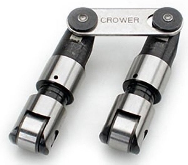 Severe-Duty Cutaway O/size Bearing Solid Roller Lifters, .903" dia./.812" Brg  SB Chevy Cyl# 2,3,6,7 .150" Int Offset will fit Tall Lifter Bore - HIPPO oiling