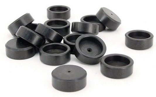 11/32" Valve Lash Caps - high grade Chromoly Steel  Heat treated for added strength. .090" depth.