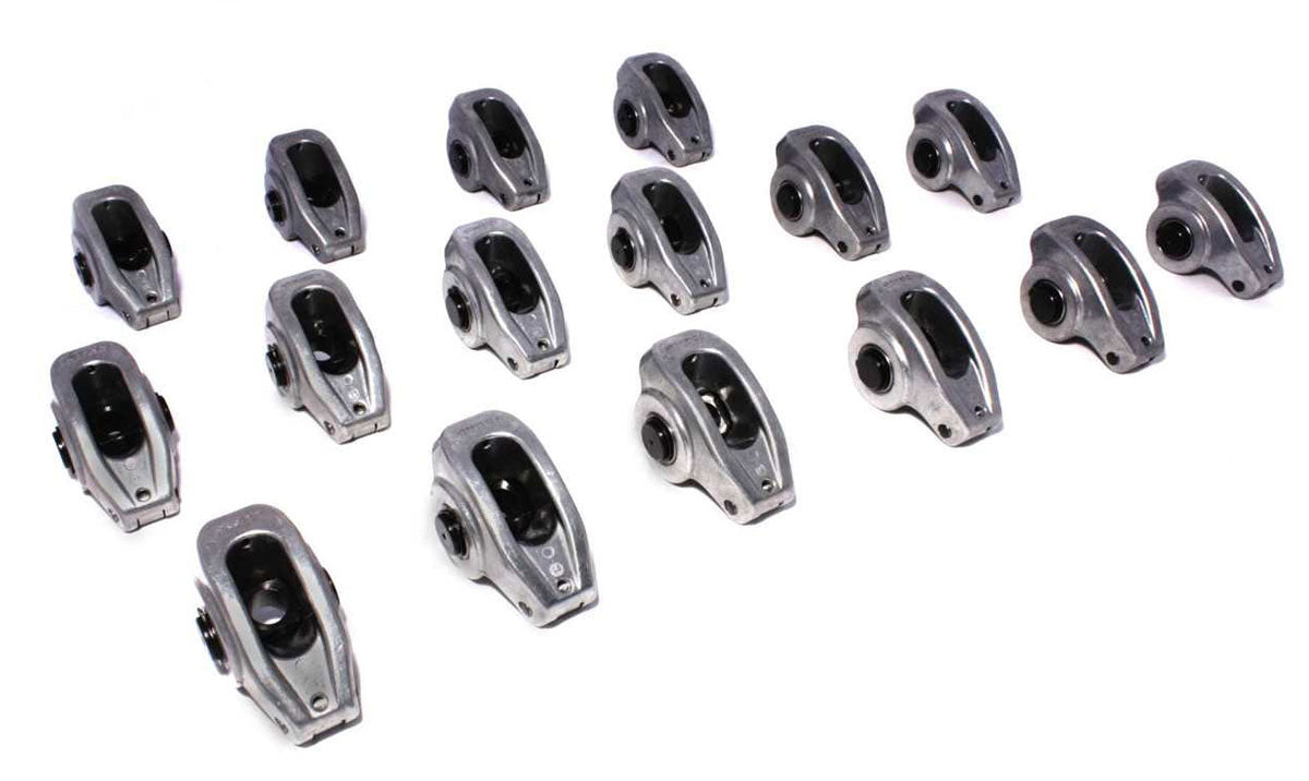 High Energy Die Cast Aluminium Roller Rocker Arms 3/8" Stud Dia, 1.6 Ratio
Suit Small Block Chevy 265 - 401